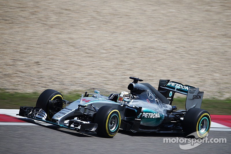 Hamilton on pole as Mercedes dominates