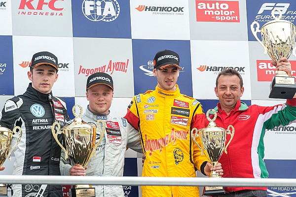 Leclerc sorprende a  Rosenqvist y gana en Hockenheim