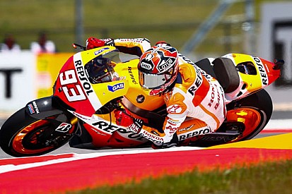 Marquez resta prudente, Pedrosa pare deluso