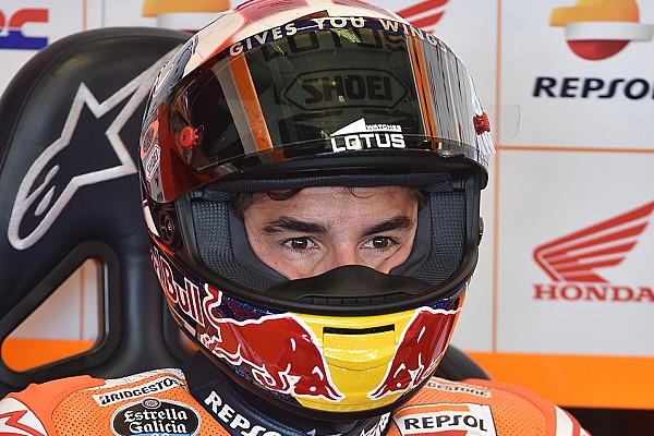 Na pole, Márquez se preocupa com a duração da prova e pneus