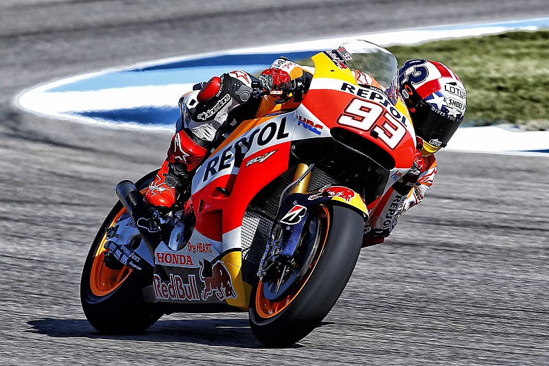 Marquez and Pedrosa complete perfect 1-2 in qualifying for the Indianapolis GP