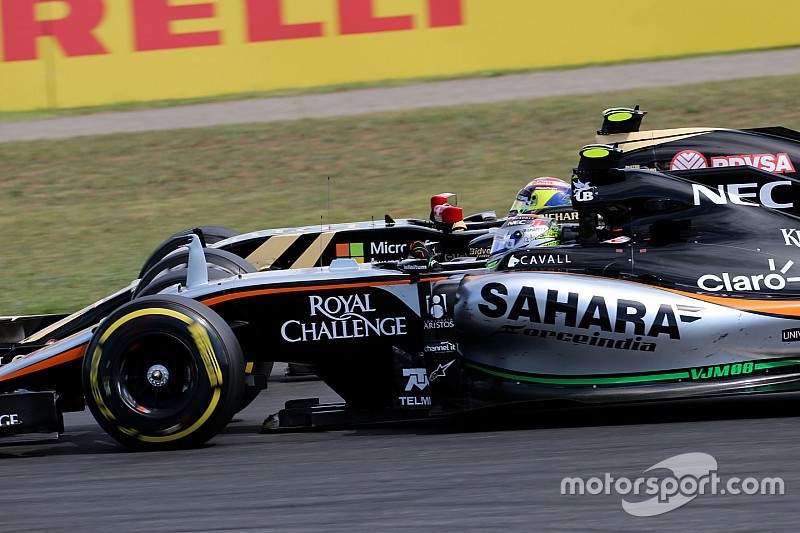 Sergio P&eacute;rez, Sahara Force India y Pastor Maldonado, Lotus F1 Team