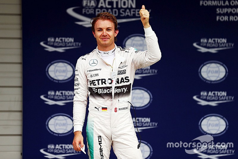 Pole: Nico Rosberg, Mercedes AMG F1 Team