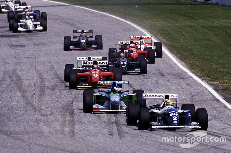 Ayrton Senna, Williams lidera