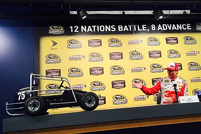 Gordon presented with replica of his first race car