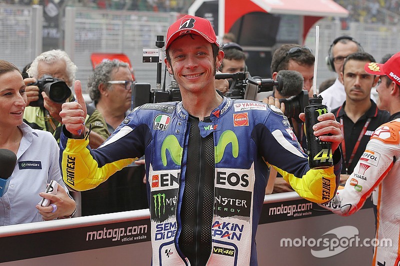 Third place Valentino Rossi, Movistar Yamaha MotoGP