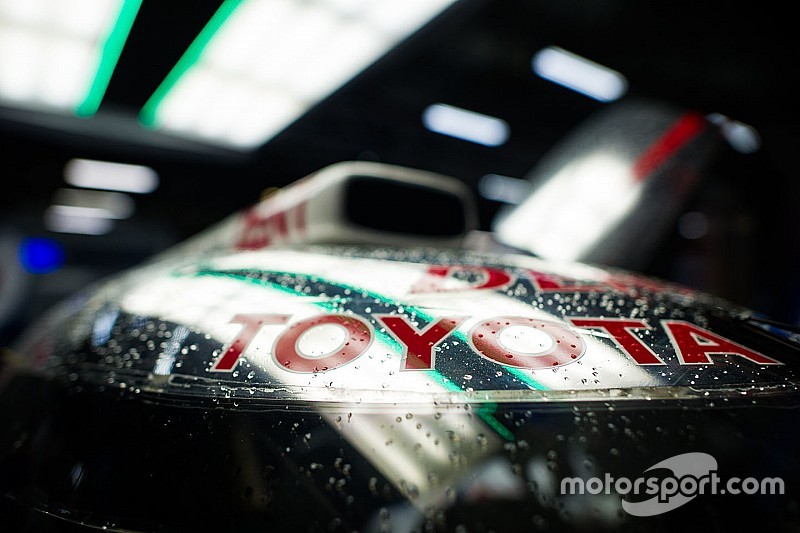 Toyota Racing car detail