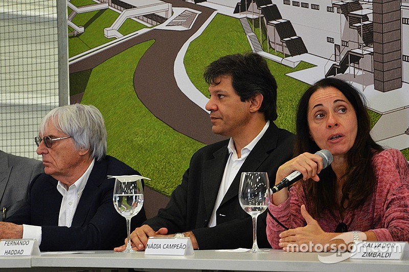 Ecclestone, Haddad e Nadia Campeão