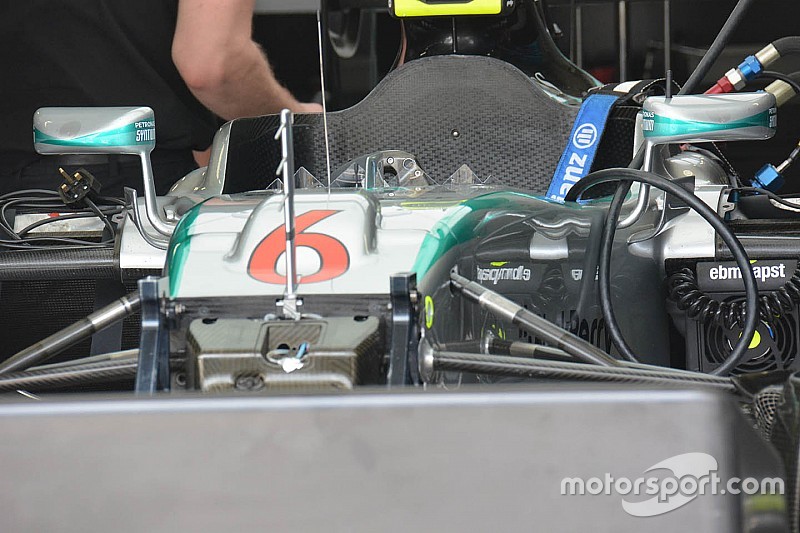 Mercedes AMG F1 W06 detalhe