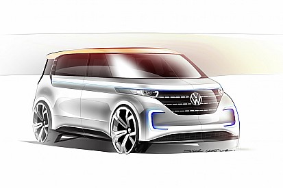 Volkswagen maakt nieuwe microbus elektrisch, introduceert Budd-E