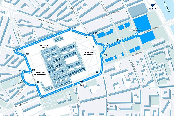 F&oacute;rmula E, revela el trazado del ePrix de Par&iacute;s