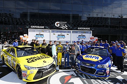 Die Startaufstellung für das 58. Daytona 500