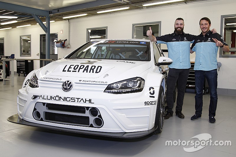 TCR-Titelverteidiger Stefano Comini startet 2016 im Volkswagen Golf