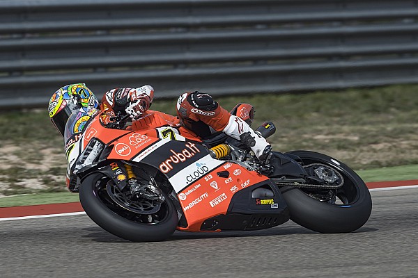 Ducati team, hace el doble en Aragón con Chaz Davies, Davide Giugliano sexto en la segunda Carrera