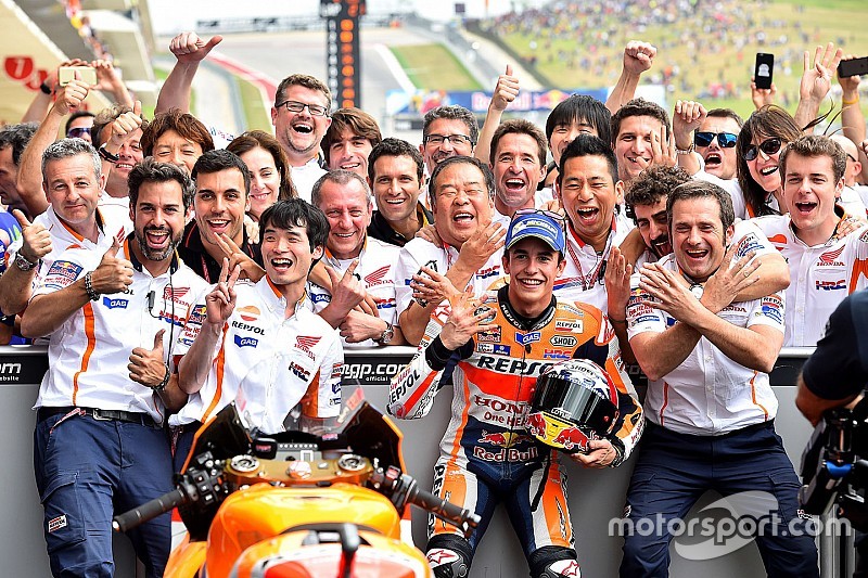 Ganador de la carrera, Marc Marquez, Repsol Honda Team