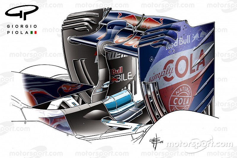 Toro Rosso STR11 rear wing, Chinese Grand-Prix