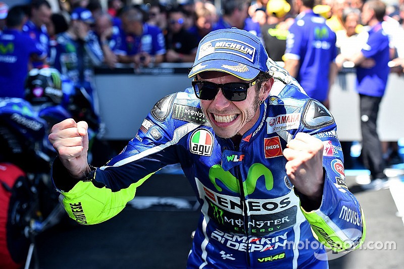 Winner Valentino Rossi, Yamaha Factory Racing