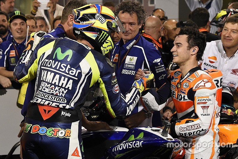 Valentino Rossi y Dani Pedrosa