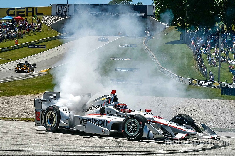 IndyCar Elkhart Lake: Will Power hält Tony Kanaan auf Distanz