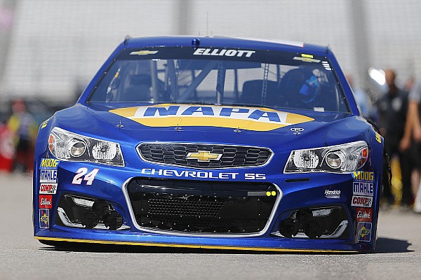 Chase Elliott fue el m&aacute;s veloz en la &uacute;ltima pr&aacute;ctica 