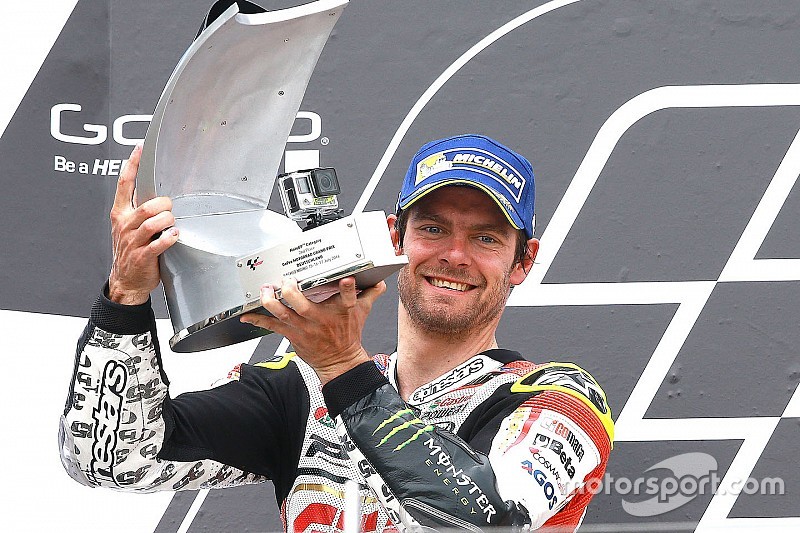 Podium: segundo, Cal Crutchlow, Team LCR Honda