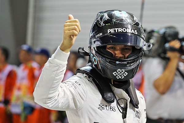 Rosberg logr&oacute; la pole y los espa&ntilde;oles lucieron en la noche