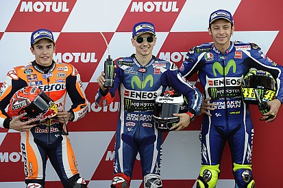 Startopstelling voor de Grand Prix van Valencia