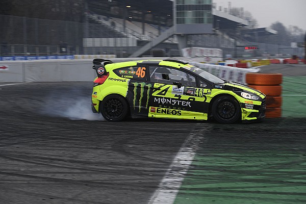 Valentino Rossi se impone en el Monza Rally Show