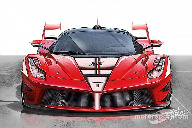 Ferrari LaFerrari XX, dise&ntilde;o concepto
