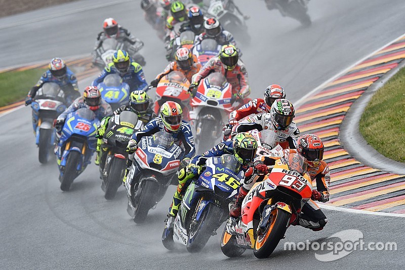 Marc Marquez, Repsol Honda Team leads at the start