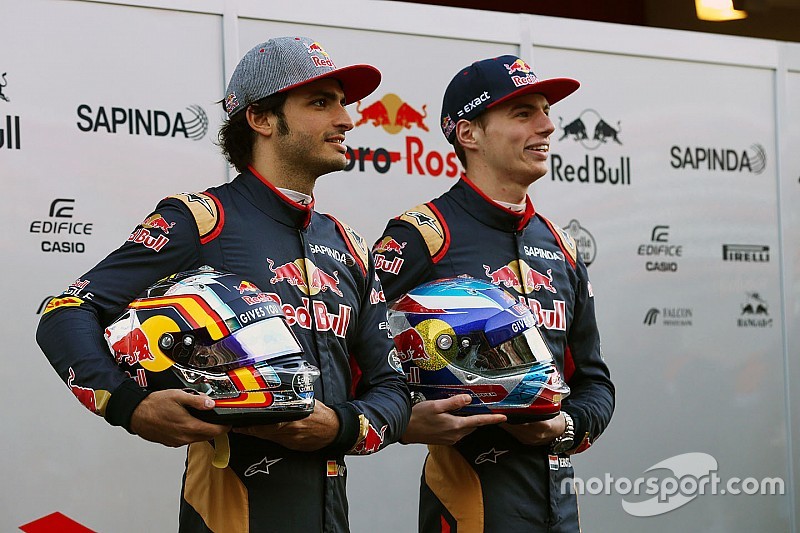 Max Verstappen, Scuderia Toro Rosso y Carlos Sainz Jr., Scuderia Toro Rosso