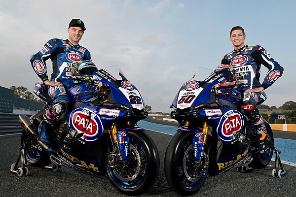 Yamaha presenta su formaci&oacute;n para el WorldSBK con Lowes y Van der Mark