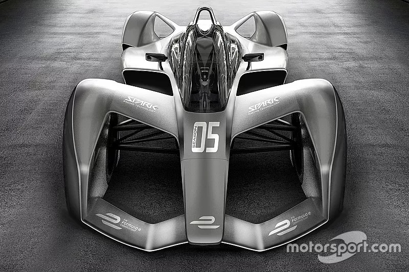 Rendering della Spark Racing Technology di Formula E