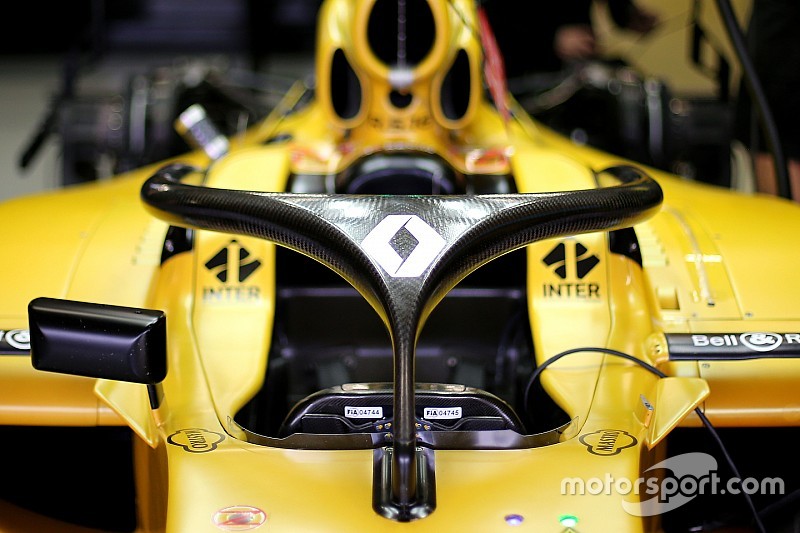 Renault F1 Team con el Halo