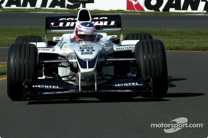 Año 2000 - Debut con Williams en Melbourne
