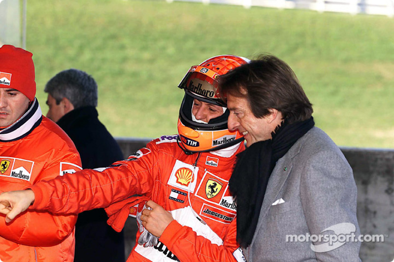 Michael Schumacher ve Luca di Montezemelo