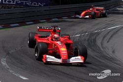 Michael Schumacher y Rubens Barrichello