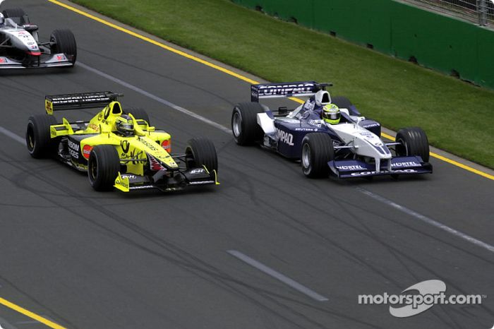 Ralf Schumacher y Heinz-Harald Frentzen