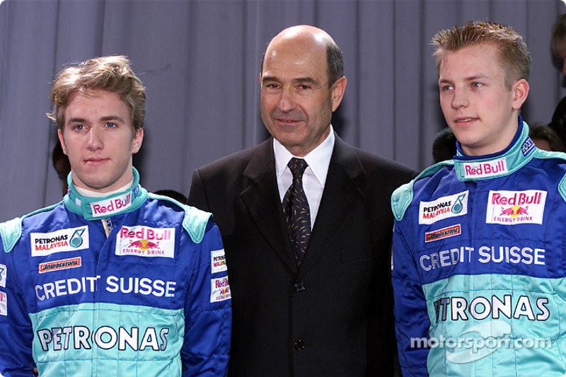 Nick Heidfeld, Peter Sauber ve Kimi Raikkonen