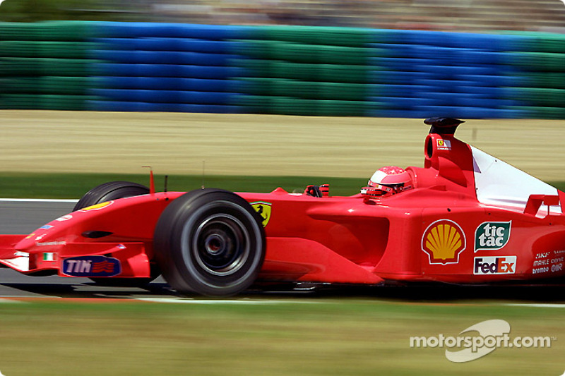 2001: Михаэль Шумахер, Ferrari F2001