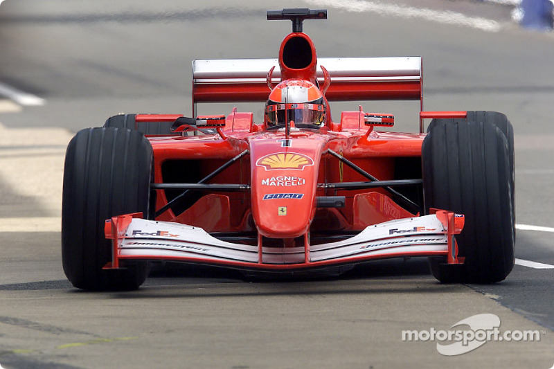 2001 British GP, Ferrari F2001