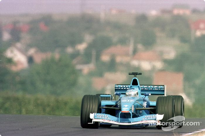 Giancarlo Fisichella en el GP de Hungría