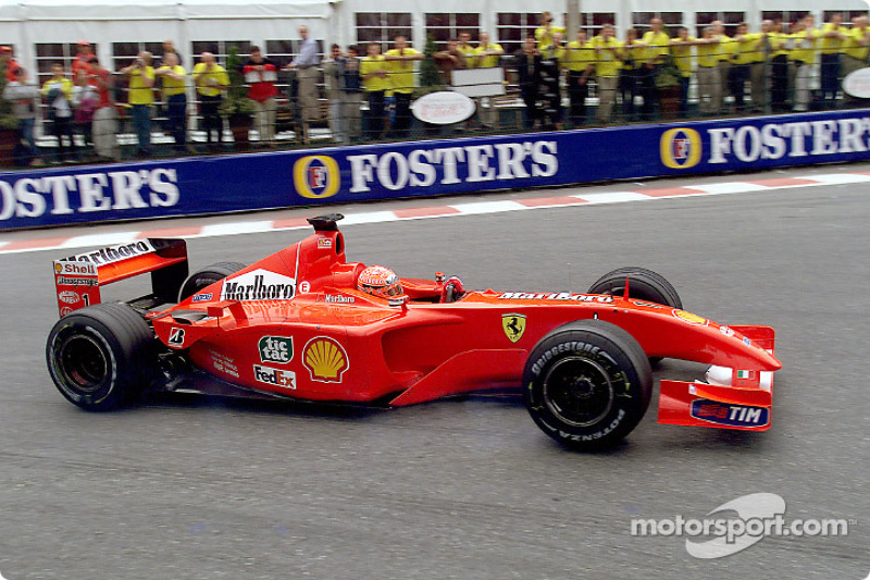 2001: Михаэль Шумахер, Ferrari F2001