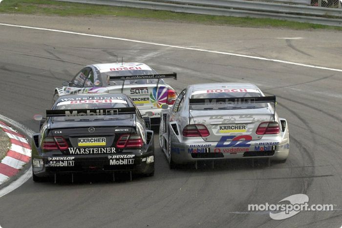 2001: Uwe Alzen y Bernd Schneider, Mercedes-AMG CLK