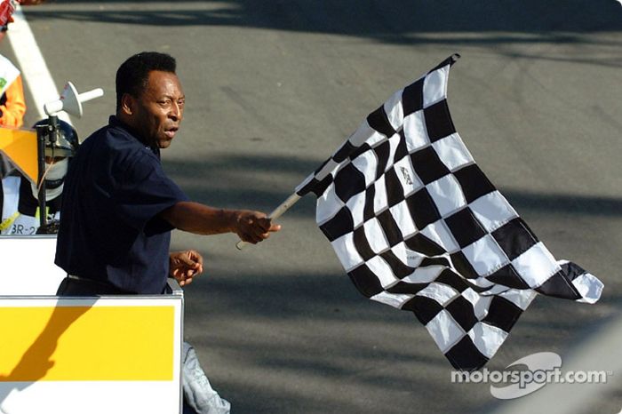 GP de Brasil 2002 : Pelé no reacciona
