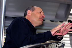 West McLaren Mercedes Team Communications Centre opening event: Ron Dennis