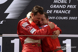 Podyum: Michael Schumacher ve Jean Todt