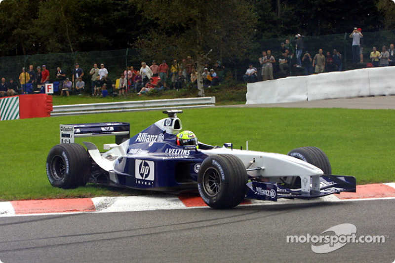 Ralf Schumacher girando