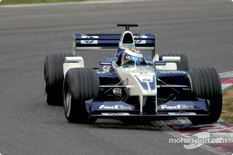 Dezember 2002: 1. Formel-1-Test für Williams