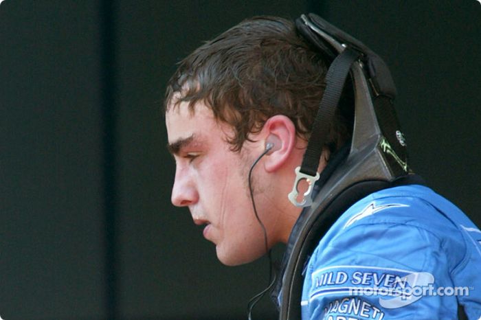 Fernando Alonso cansado tras la carrera